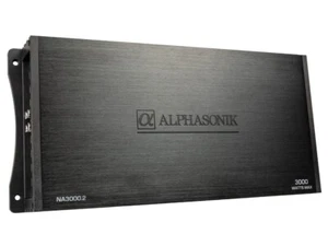 Alphasonik NA3000.2 Neuron Series Class A/B 2-Channel 3000W 4 Ohms Car Amplifier - Picture 1 of 1