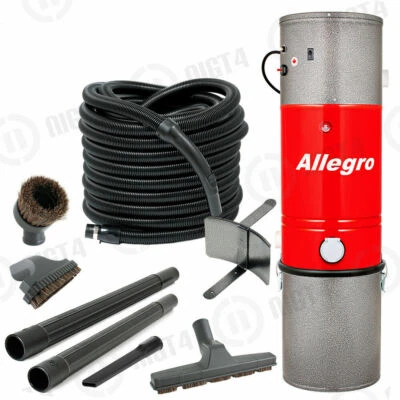 Unidad de potencia de vacío central 220v - Manguera de 50 pies - Kit central de alta calidad Aspiradora Foto 1 de 4