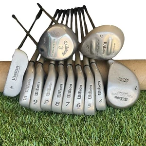 Wilson Fatshaft Callaway Dunlop Ladies Flex Womens Complete Golf Club Set Right - Picture 1 of 15