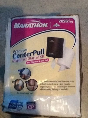 Marathon CenterPull Dispenser Starter KIT/#20261/NEW/Damaged Box/ - Image 1 of 4