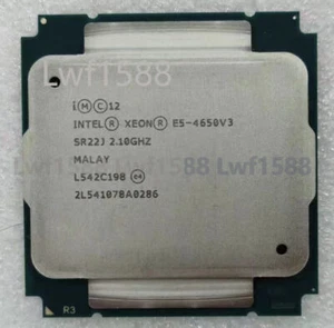 Intel Xeon E5-4650 V3 12 core 24 threads 105W LGA-2011-3 2.10GHz CPU processor - Picture 1 of 1