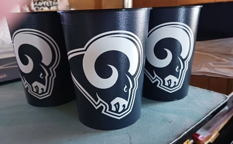 Los Angeles Rams 16oz -set of 4 tumbler Cover