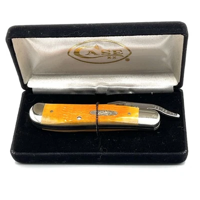 Case XX 2001 Orange Bone Russlock Foto 1 de 4