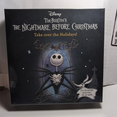 迪士尼 Tim Burton's: The Nightmare Before Christmas 游戏混音 2023 全新未拆封 — 第 1/2 张图片