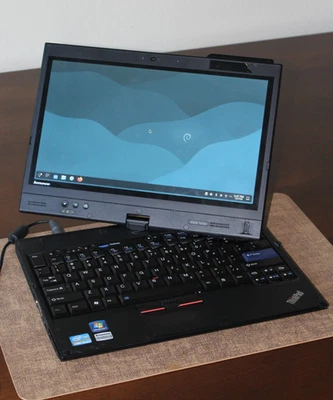 Libreboot Lenovo Thinkpad X220 Tablet IPS LCD Intel i5 16GB RAM 1TB SSD Linux - Image 1 of 4