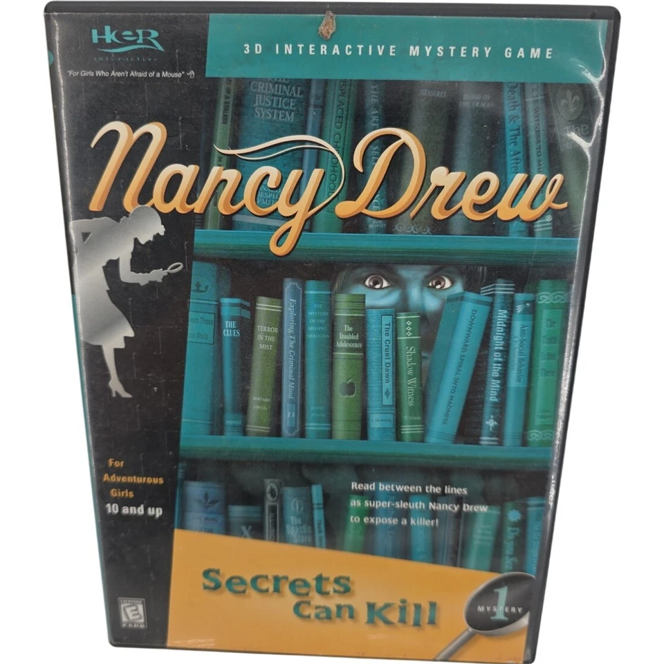 Nancy Drew Secrets Can Kill PC CD-ROM Mystery Adventure Juego Probado y Funcionando Foto 1 de 4