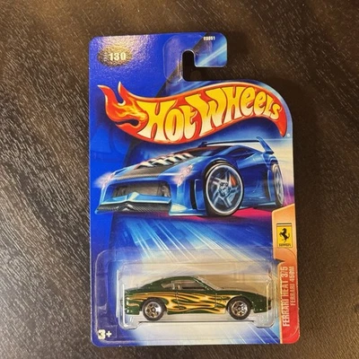 2004 Hot Wheels FERRARI 456 M Dark Green FERRARI HEAT Series #3/5 1:64 Scale - Image 1 of 3