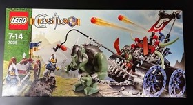 LEGO Castle Fantasy Era Troll Assault Wagon 7038 In 2008 New Retired P2