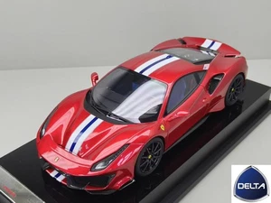 1/18 Amalgam Ferrari 488 Pista In Rosso Magma - Picture 1 of 7