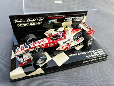 1/43 Minichamps Conversion Honda RA106 Test Driver A. Davidson Turkish GP 2006 - Bild 1 von 3