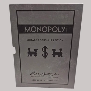 Monopoly Vintage Bücherregal Edition Open Box  - Bild 1 von 8