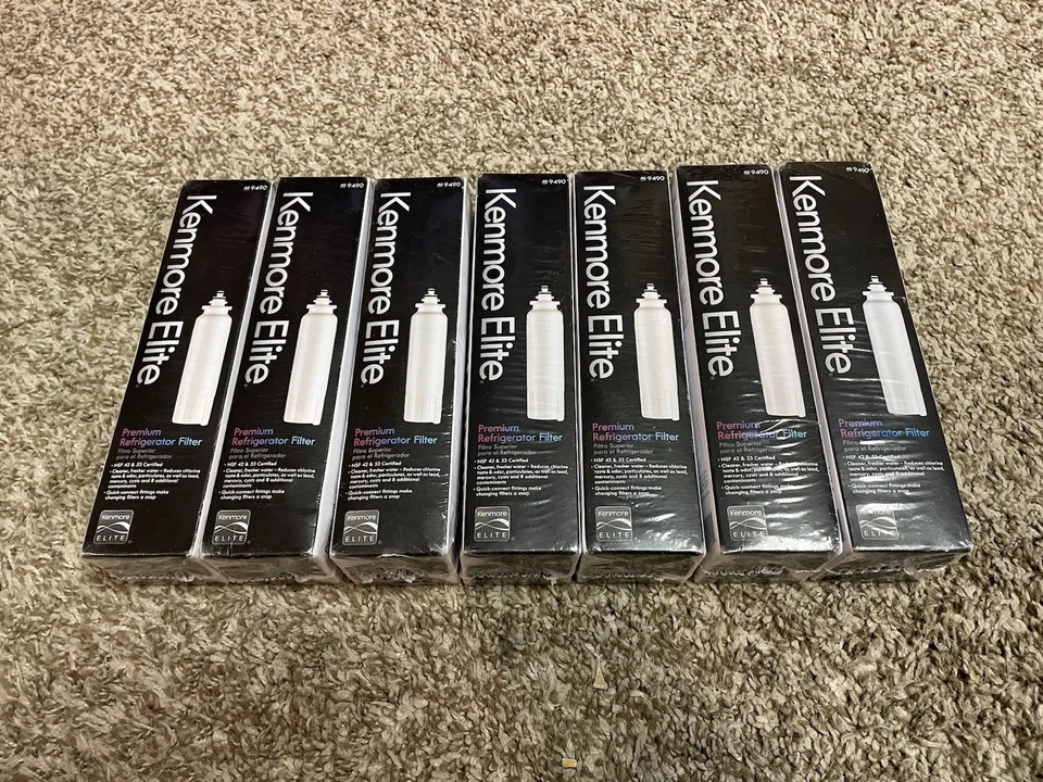 7 X Kenmore Elite  46-9490 Replacement Refrigerator Water Filters - FREE SHIP! - Image 1 of 2