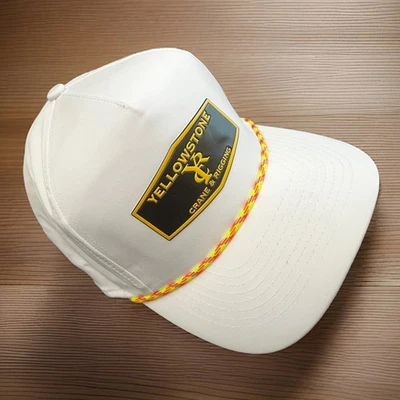 YELLOWSTONE Grúa y aparejo Ft Worth, bandera de Texas Snapback cuerda gorra sombrero Foto 1 de 4