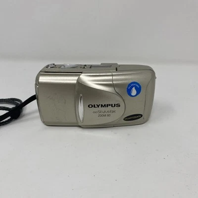 Olympus Stylus Epic Zoom 80 35mm Point & Shoot Film Camera For Parts Or Repair - Image 1 of 4