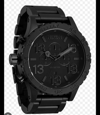 Nixon 51-30 Crono Negro Mate, VIERNES 13 Edición Limitada. #2-13 / Zona Estados Unidos.   Foto 1 de 4