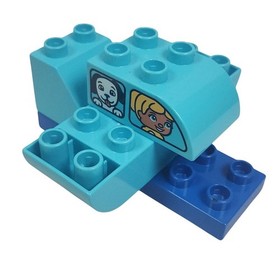 6 of 10 Bricks from Lego Duplo My First Plane 10849  No box/manual