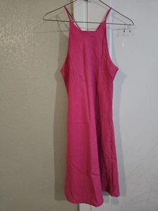 Next Left PinK Mini Dress Sleeveless Size 7 - Picture 1 of 4