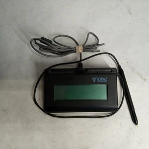 Topaz SignatureGem T-LBK462-HSB-R 1X5 Backlit LCD Signature Capture Pad USB - Picture 1 of 4