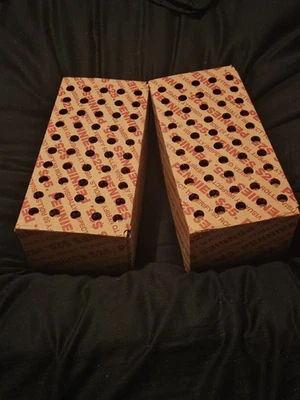 Two Sealed Bank Boxes Of 50 US Penny Rolls Each = $50 Face Total = Unsearched - Image 1 of 3