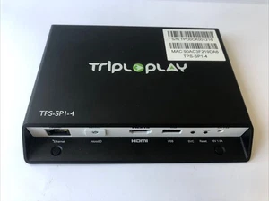 Reproductor de señalización digital BrightSign TPS-SPI-4 TriplePlay 4k, usado - Imagen 1 de 6