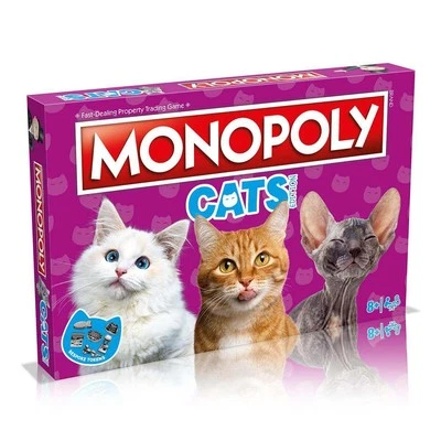 Winning Moves Monopoly Specials: Cats Board Game - Image 1 of 2