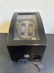 JQueen automatic double watch winder + 3 static display grids - Picture 1 of 13