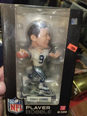Casco Tony Romo Base Dallas Cowboys Bobblehead Edición Limitada Foto 1 de 3