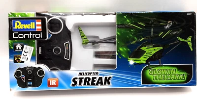 REVELL 23829 Glow in the Dark - RC Helikopter/ Hubschrauber -Streak Grün/Schwarz - Bild 1 von 3