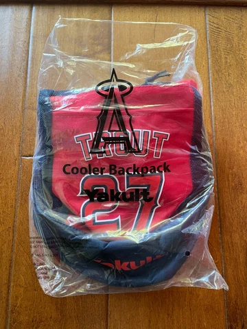 Los Angeles Angels Yakult SGA Cooler Mike Trout #27 Backpack NEW Cover