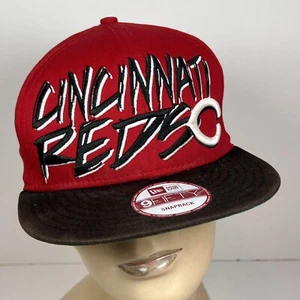 CINCINNATI REDS  MLB New Era 9FIFTY Snapback Baseball Hat - Funky Graffiti - VGC - Picture 1 of 12