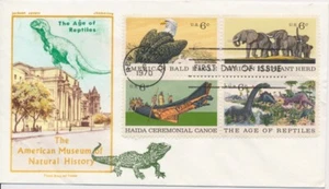 #1390A Museum of Natural History Jackson Overseas Mailer cachet First Day cover - Picture 1 of 1