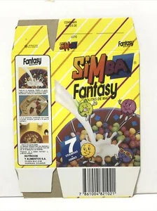 Kellogg’s Ecuador Simba Fantasy Mini scatola cereali mai usata metà anni ’90 - Foto 1 di 2