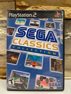 SEGA CLASSICS COLLECTION REMASTERED 1 TO 4 PLAYERS MULTITAP USED DVD GAMES - Image 1 of 4