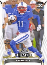 2023 Leaf Draft Football Trading Cards (Base or Autographs) Pick From List 1-H