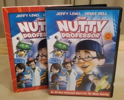 DVD The Nutty Professor 2008 Full Frame Jerry Lewis Drake Bell Foto 1 de 4