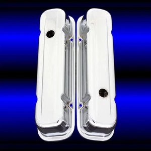 Cubiertas de válvula altas para motores cromados Pontiac 326 350 400 428 455 - Imagen 1 de 1