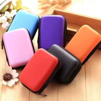 Charger Organizer Box Headphone Mini Case Travel Storage Bag For Earphone Cable - Image 1 of 4