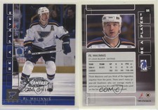 2001 ITG Be A Player Memorabilia Sapphire All-Star Fantasy /10 Al MacInnis HOF