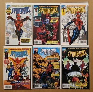 Spider-Girl #1-5 Plus Variante Lote de 6 Marvel 1998 Casi Nuevo promedio - Imagen 1 de 5