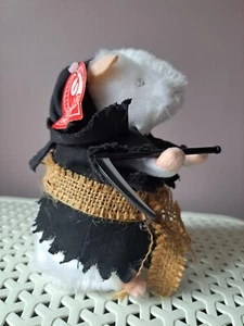 Skarey Hamster Edelstein grimmiger Sensensenmann Tier tanzendes singendes Spielzeug Halloween 6" - Bild 1 von 9
