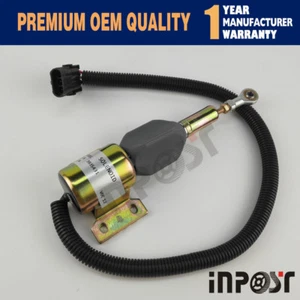 ShutOff Stop Solenoid Valve 12V 3935431 For Cummins 6BT 5.9 3939702 SA-4892-12 - Picture 1 of 4