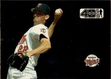 2002 Upper Deck 40-Man Electric #1165 Brad Radke Minnesota Twins