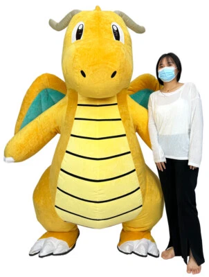 Disfraz Inflable Gigante 2m Dragonita Peluche Mascota Caminar Traje Juegos con disfraces Fiesta Foto 1 de 4