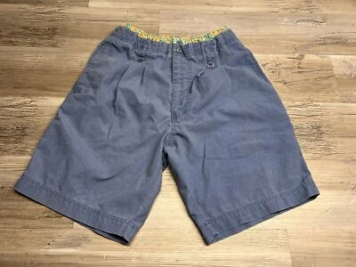 Pantalones Cortos De Colección Bugle Boy Para Hombre Patinador Surfista Cintura Simulada Contraste Talla 29 Pliegues Foto 1 de 4