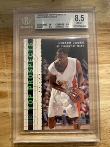 LeBron James Rookie BGS 8.5 Top Prospects Power Card #60 INVEST INFLATION HEDGE