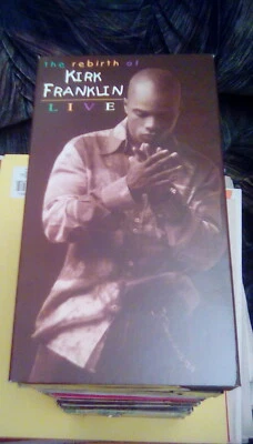 The Rebirth of Kirk Franklin Live 2002 VHS religious music "Always" "He Reigns" - Image 1 of 2