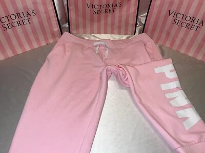 Victoria's Secret розовый узкие спортивные штаны XXL светло-розовый - Изображение 1 из 3