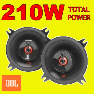 JBL 210W TOTAL 2-WAY 4 INCH 10cm CAR/VAN DOOR/SHELF COAXIAL SPEAKERS NEW PAIR - Image 1 of 3