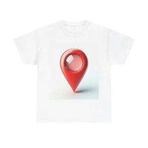 Unisex Heavy Cotton Location Tee - Picture 1 of 4