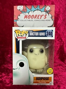 Funko Pop Television Doctor Who #240 Adipose (Glow) Vaulted Vinyl Figure - Foto 1 di 6